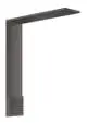 AXOR-HG-AXOR-ShowerComposition-Brausenmodul-110-220-1jet-mit-Schulterbrause-Brushed-Black-Chrome-12593340 gallery number 1